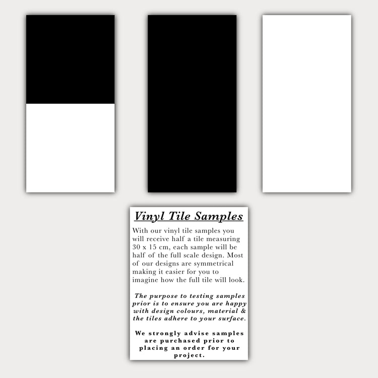 Black & White Checked Premium Peel & Stick Tiles