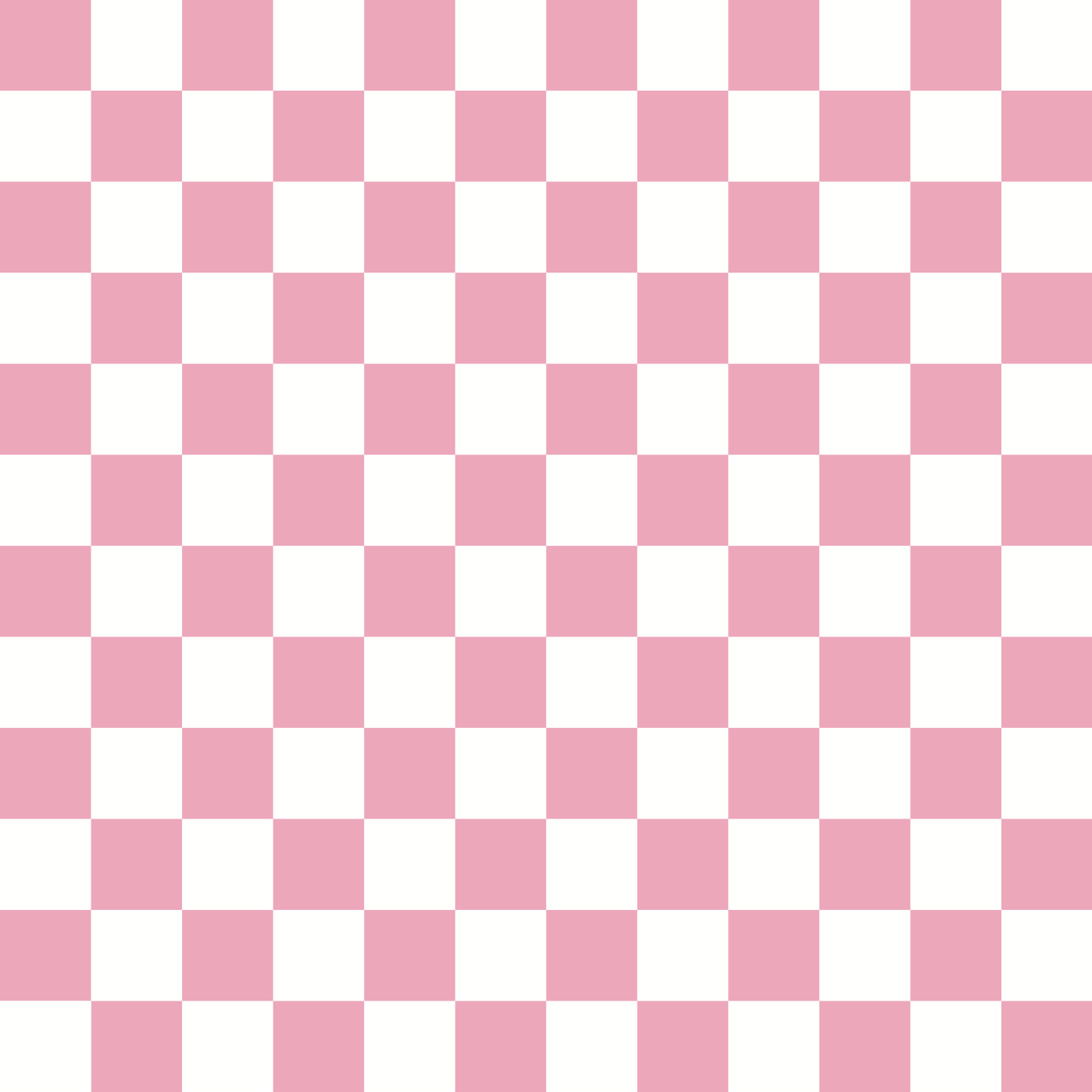 Checkered Design - Pink (Small) Adhesive Floor/Wall/Window Vinyl