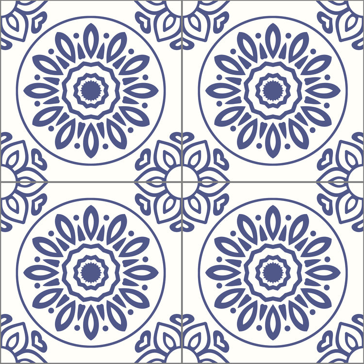 French Tiles Blue