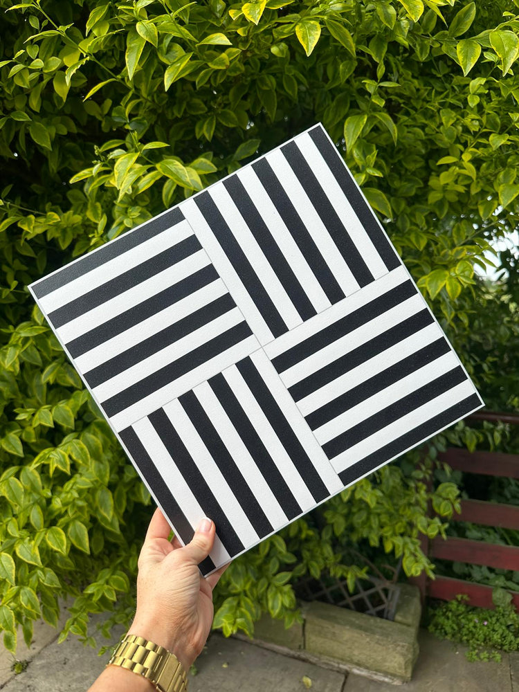 STOCK - classic stripes black  - pack of 27