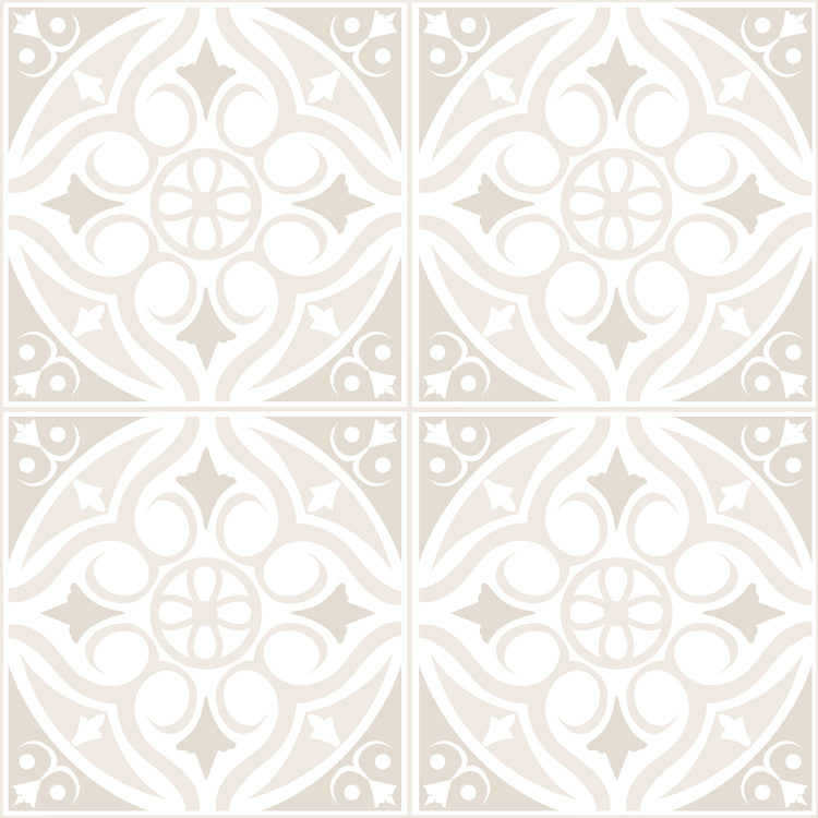 Victorian Beige Premium Peel & Stick Tilese