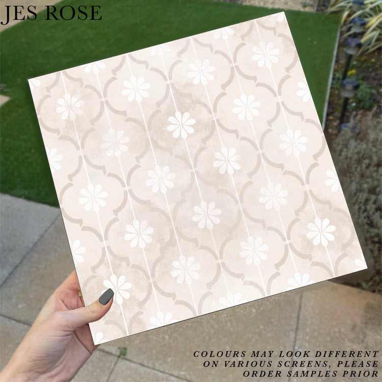 Moroccan jannah rustic beige Premium Peel & Stick Tilese