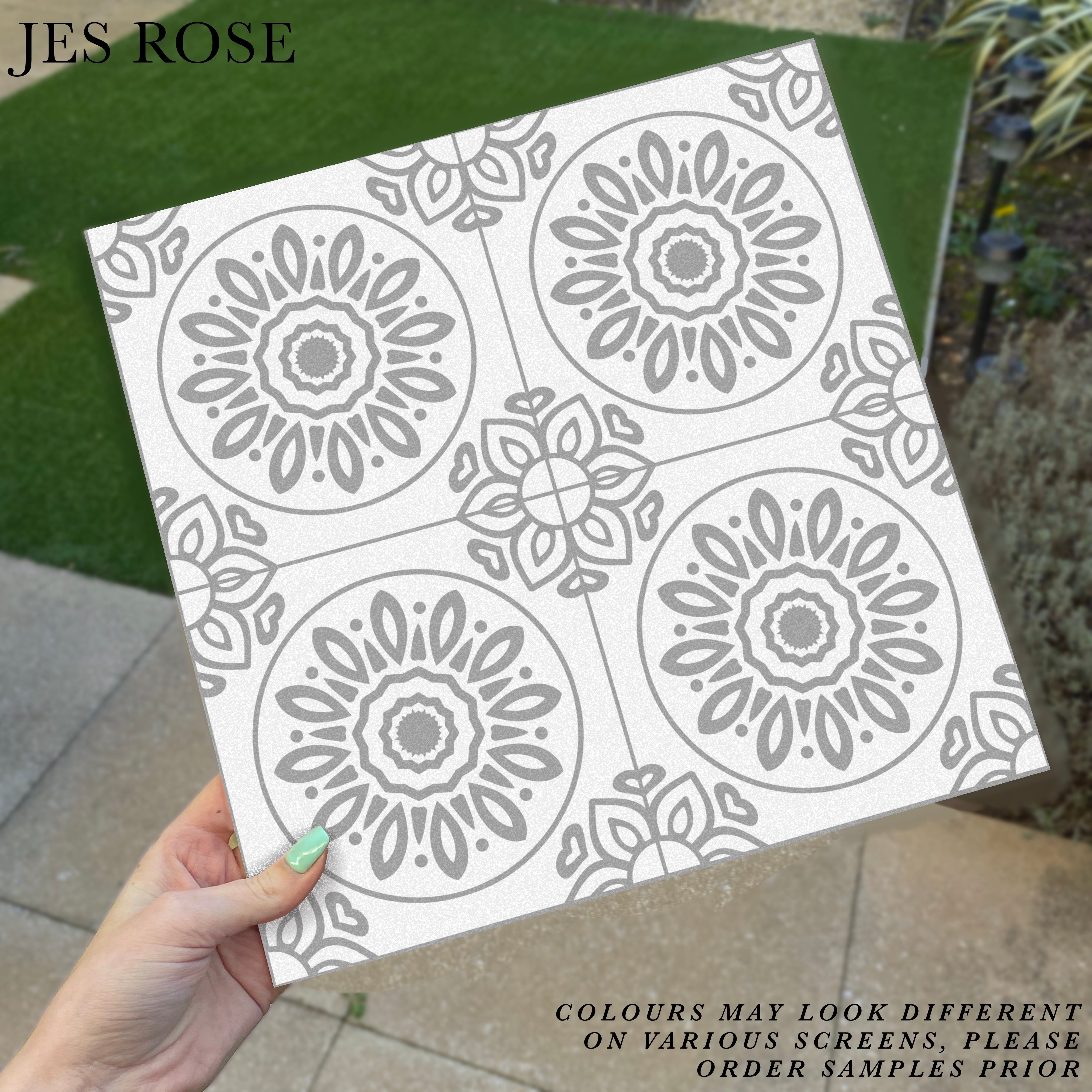 French Grey (Small) Premium Peel & Stick Tiles – Jes Rose