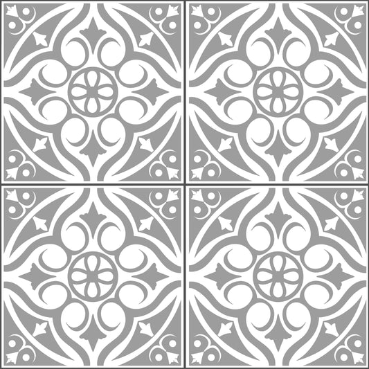 Victorian Tiles Grey