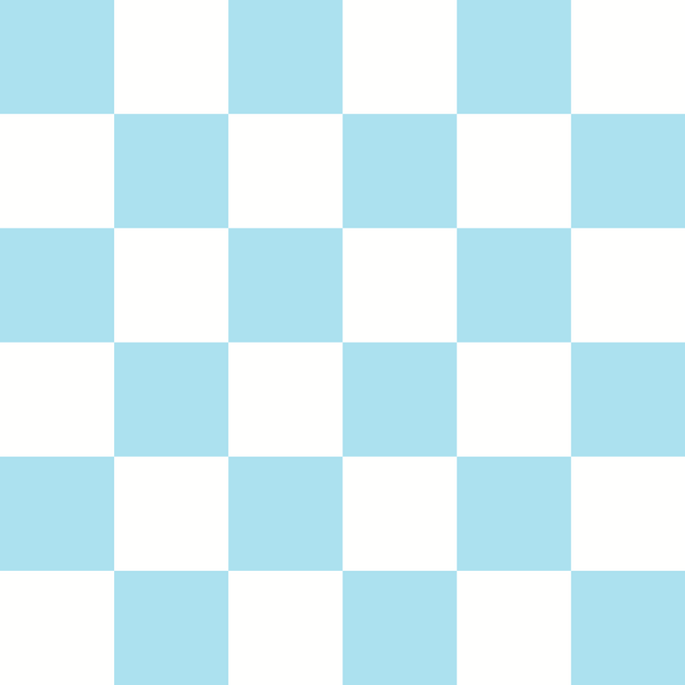 Checkered Design Cyan (Large)