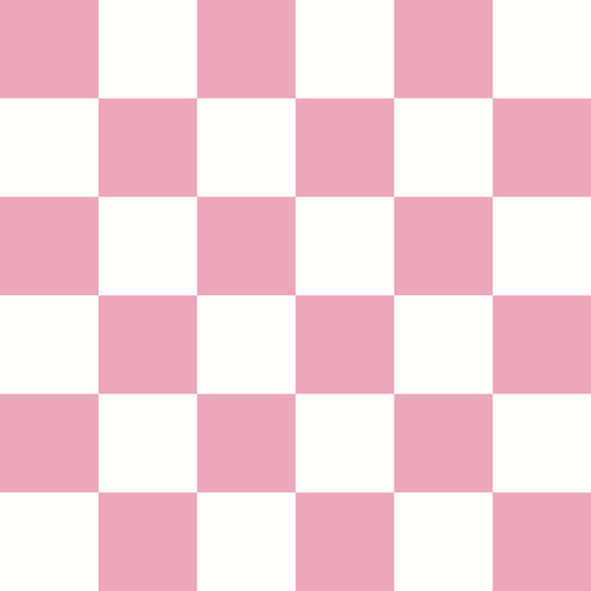 Checkered Design Pink (Large)