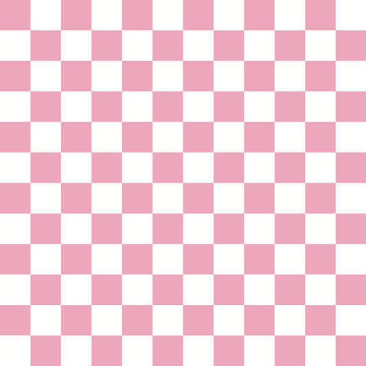 Checkered Design Pink (Small)