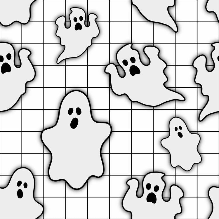 Halloween Ghosts (Grid)
