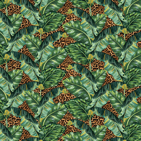 Banana Leaf & Leopard Adhesive Floor/Wall/Window Vinyl – Jes Rose