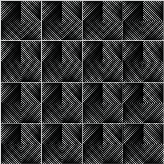 Optical Tiles Black