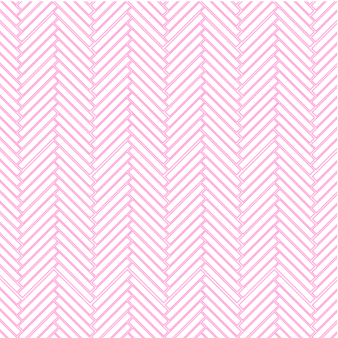 Herringbone Subway Tiles Pink