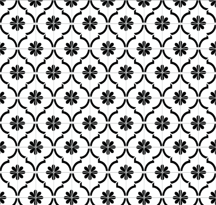 Moroccan Jannah Tiles White