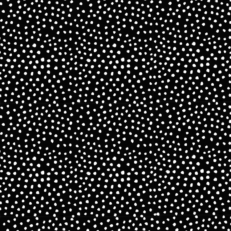 Black Polka Dot