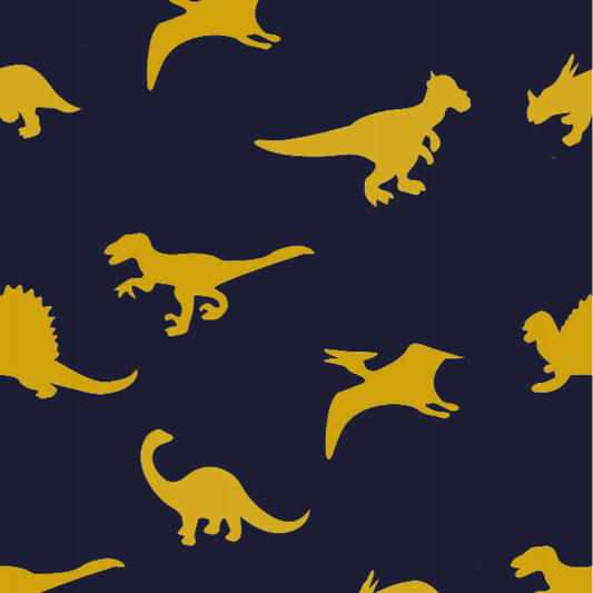 Dinosaur Blue & Yellow