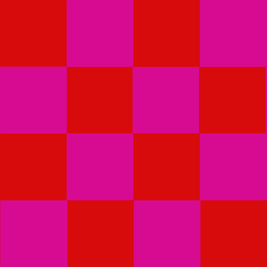 Pink & Red Checked
