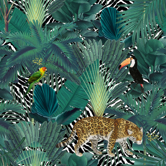 Jungle & Zebra
